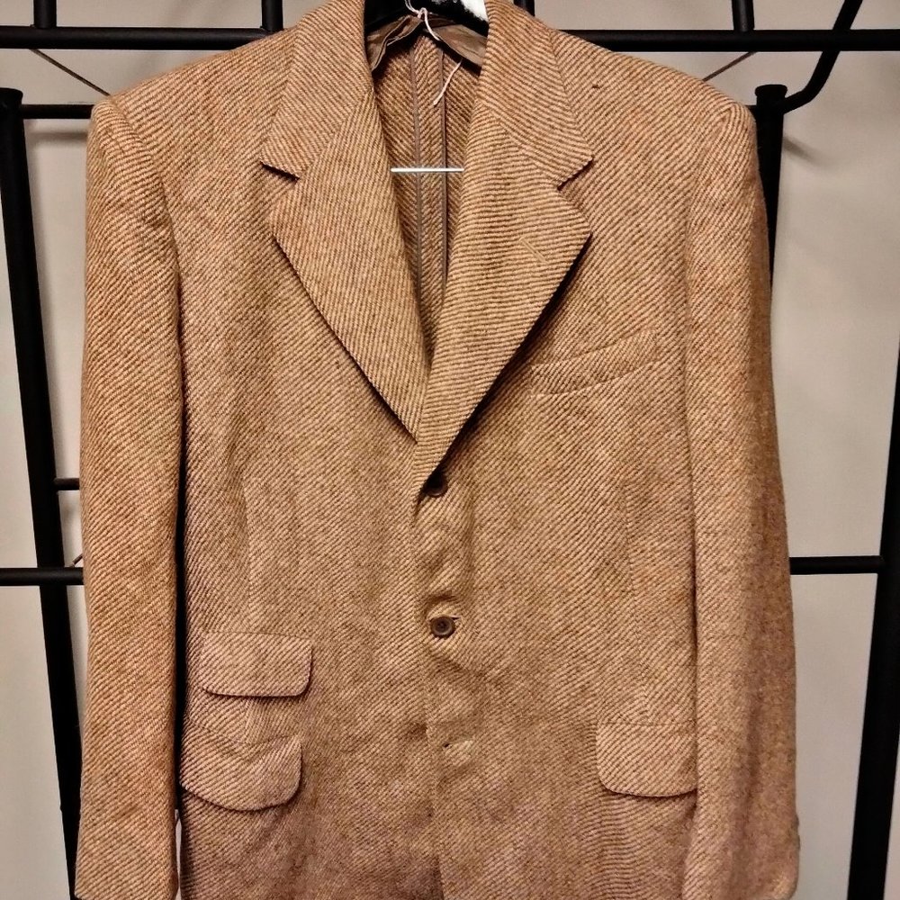 Vintage 1950s Hollywood style Wool Blazer sz 40/42